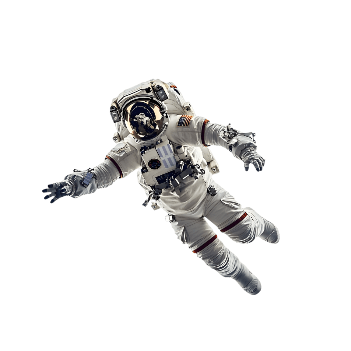 decorative-image ki generated astronaut